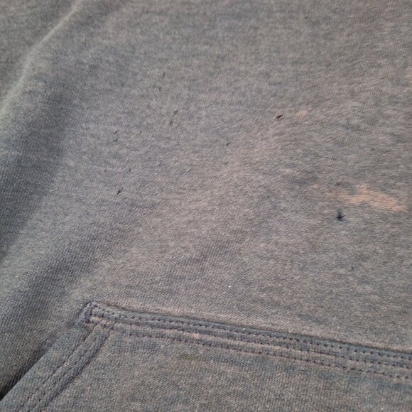 Carhartt distressed thrashed gray sweatshirt size XL - Picture 8 of 8